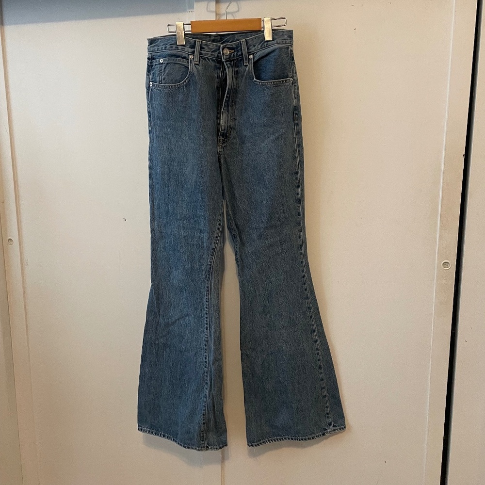 SLVRLAKE Indiana flare jeans sz 30 - Picture 2 of 9